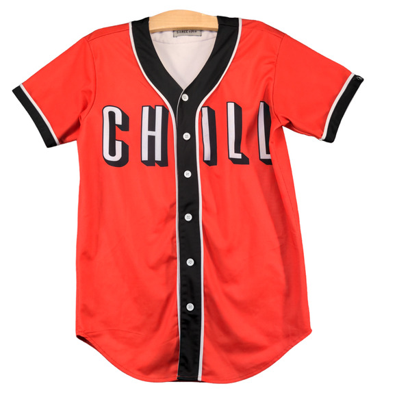 Street Pit S+REE+PI+ Men's Chill Jersey Shirt Short Sleeve Red M - Picture 1 of 13